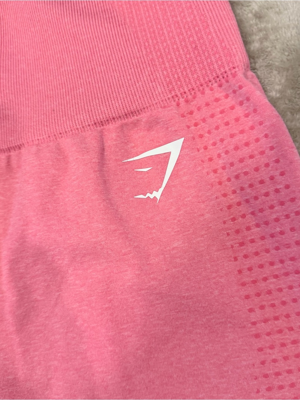 Gymshark Pink Seamless High-Waisted Leggings Size M